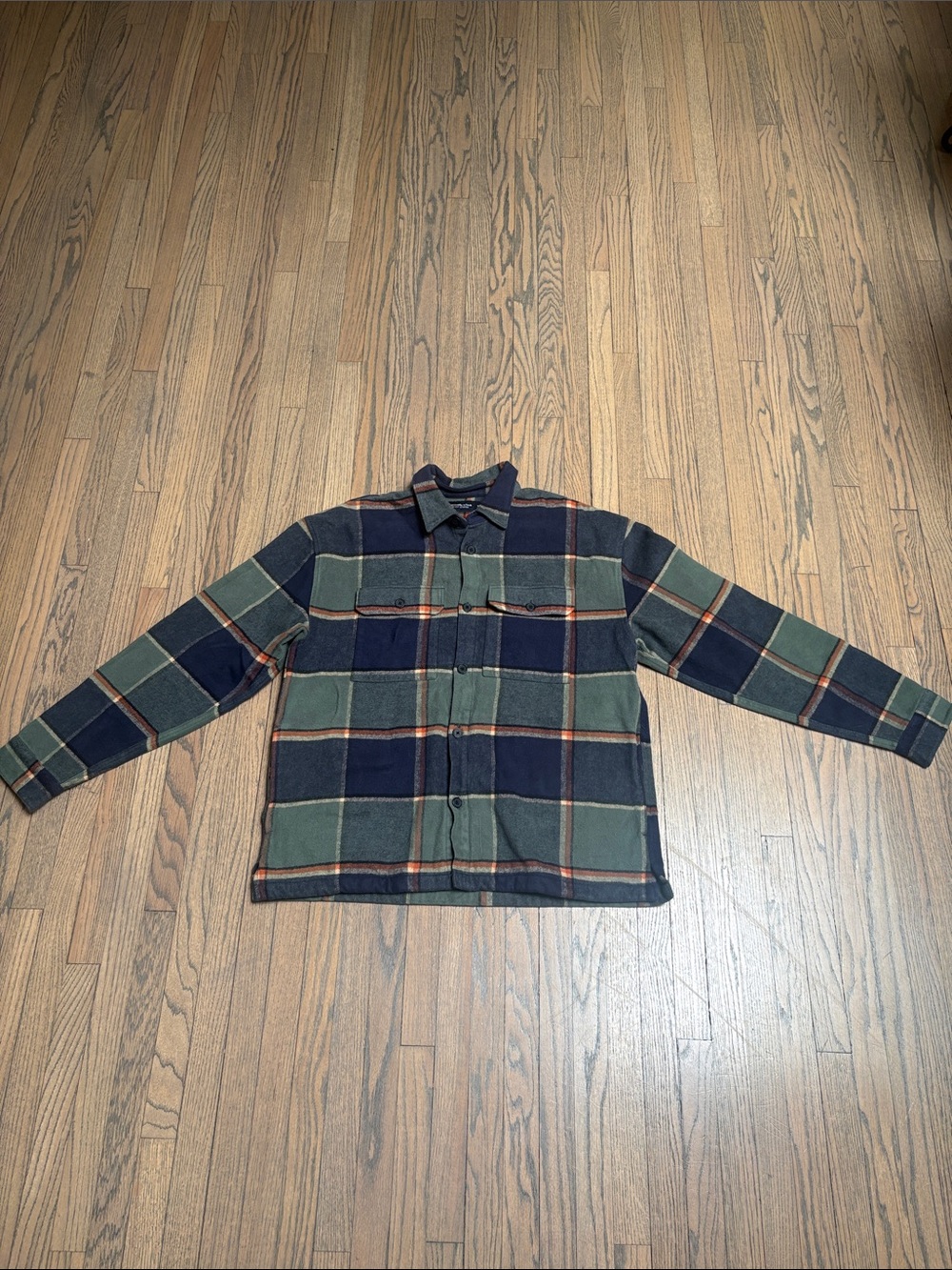 Abercrombie & Fitch XL Tall Flannel Shirt Jacket